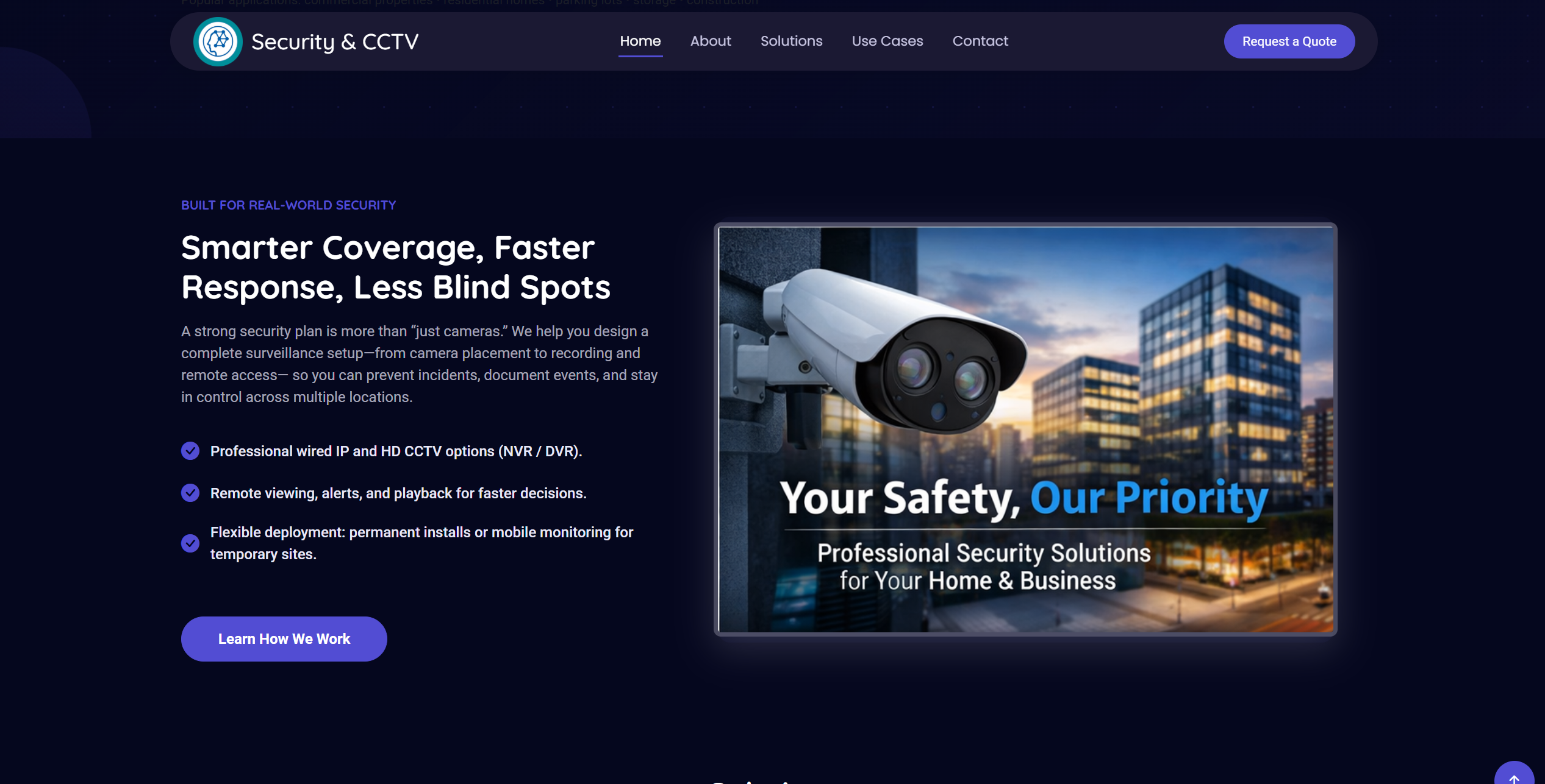 24H Video Security Website