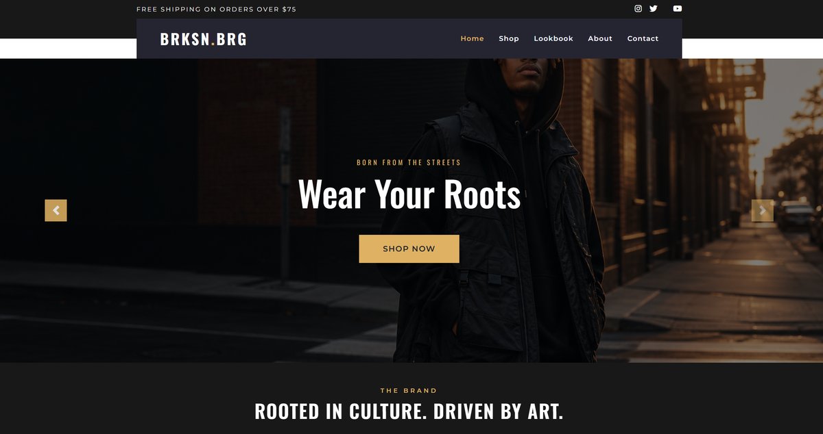 BRKSN Luxury Clothing Shop