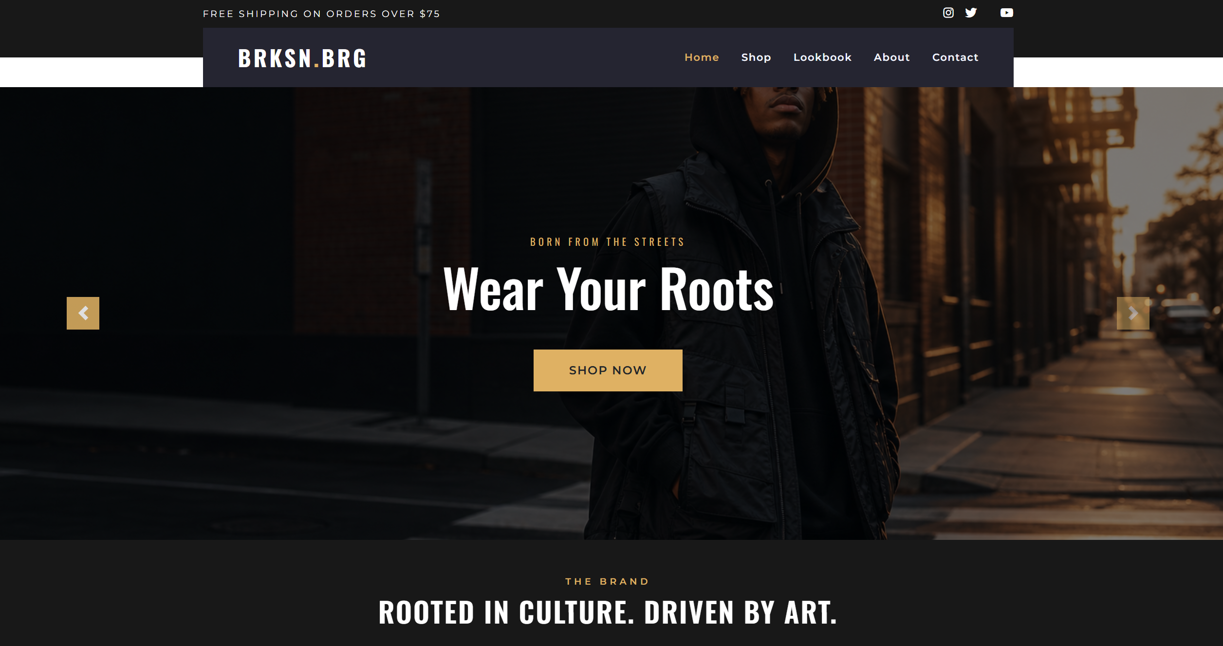 BRKSN Luxury Clothing Shop